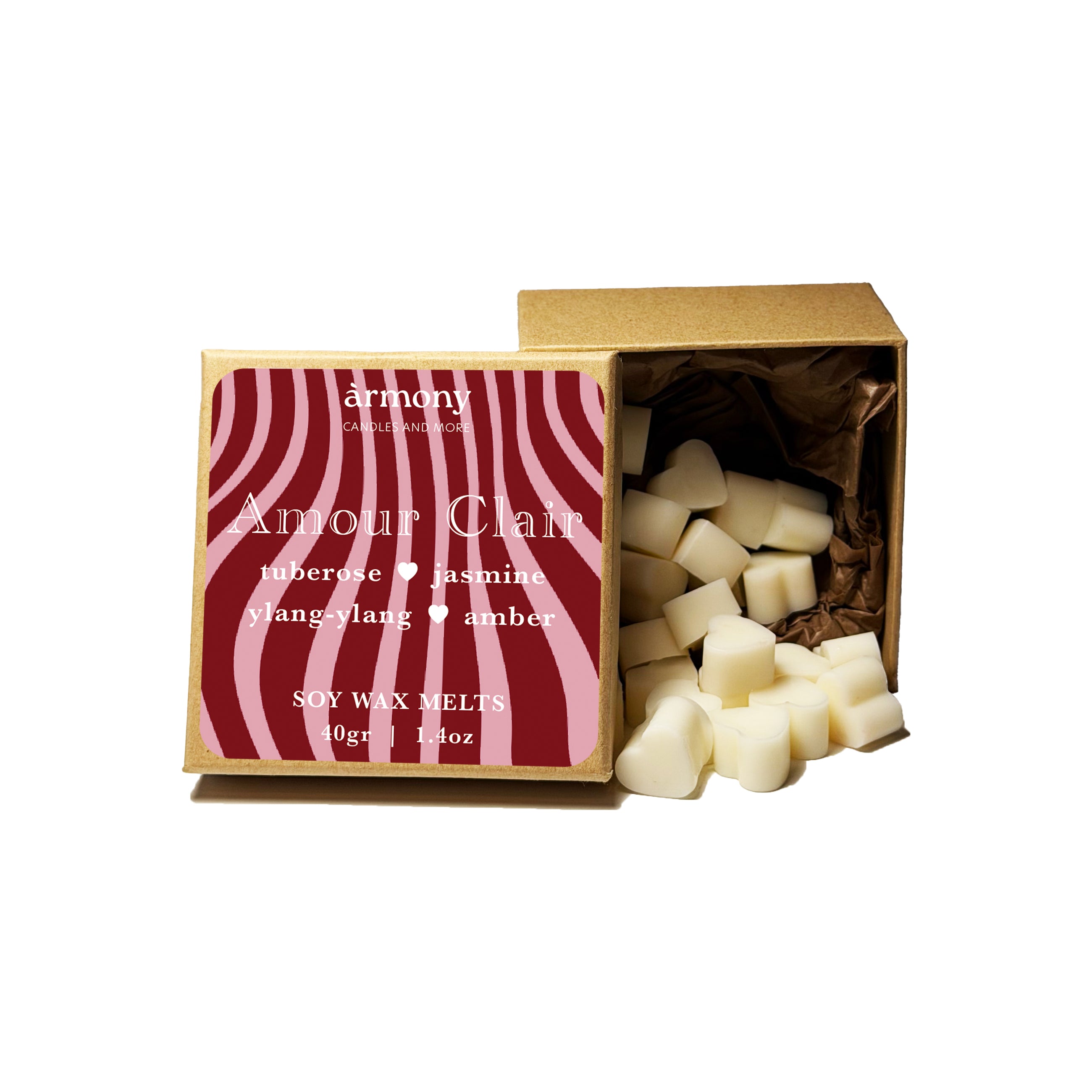 Amour Clair Wax Melts Box
