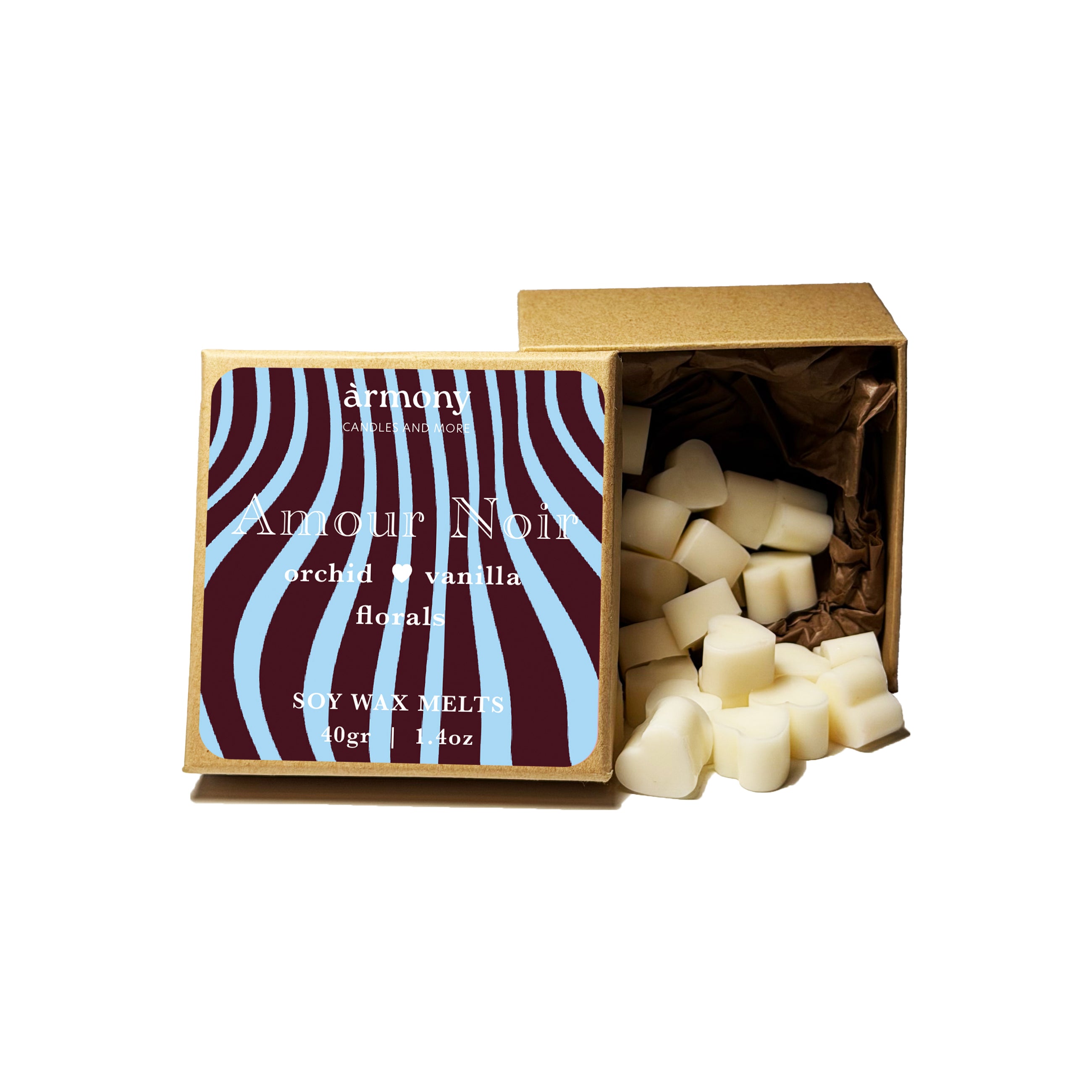 Amour Noir Wax Melts Box