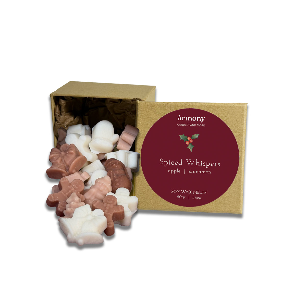 Spiced Whispers Wax Melts Box